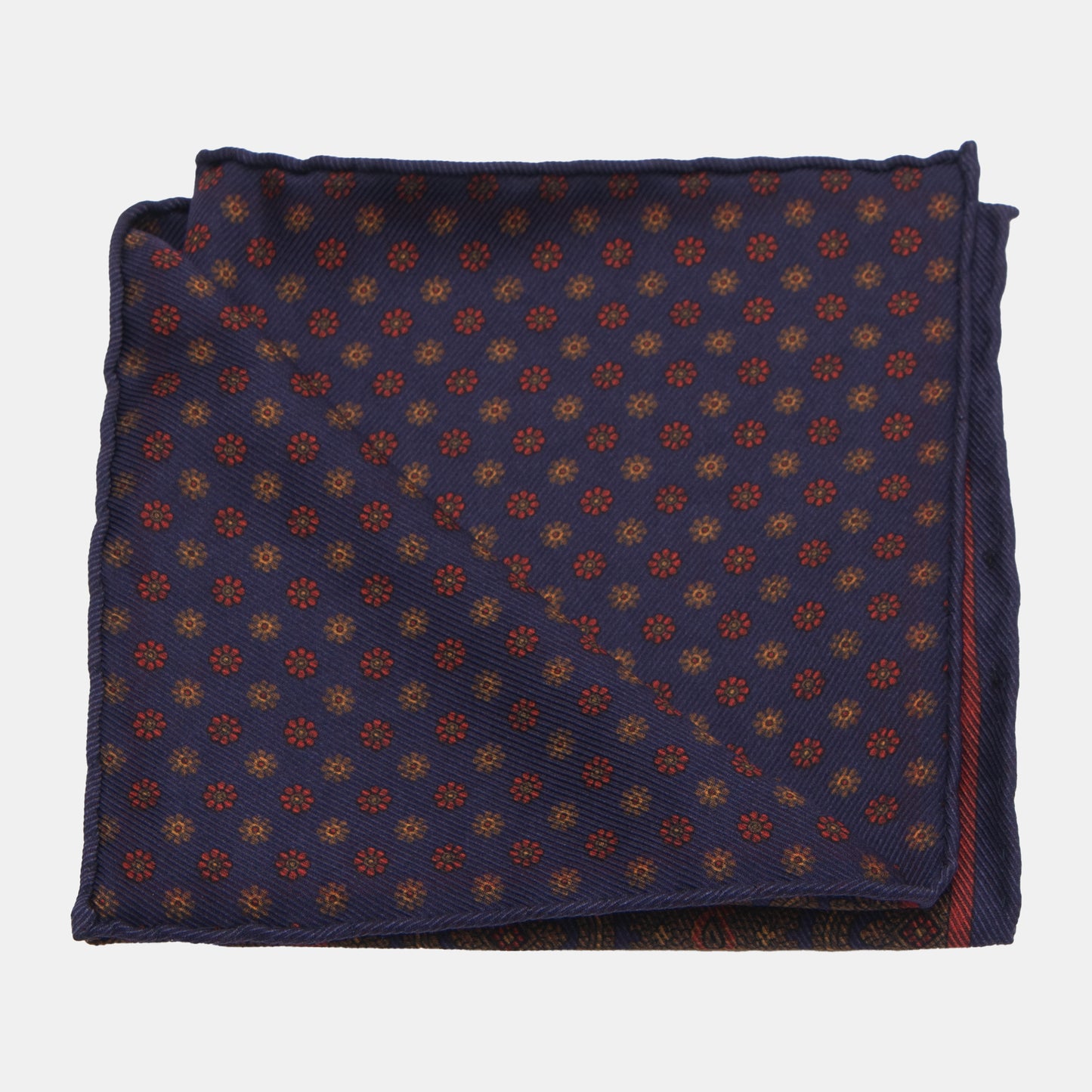 Khaki’s of Carmel - Navy Italian Pocket Square