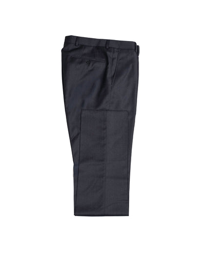 heritage gold charcoal wool dress pant