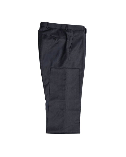 heritage gold charcoal wool dress pant