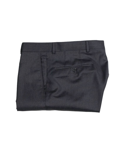 heritage gold charcoal wool dress pant