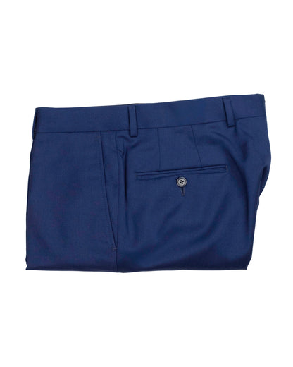 heritage gold navy wool dress pant