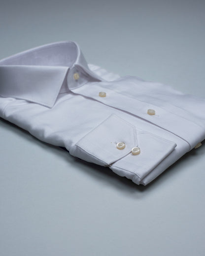 khakis brand white twill dress shirt