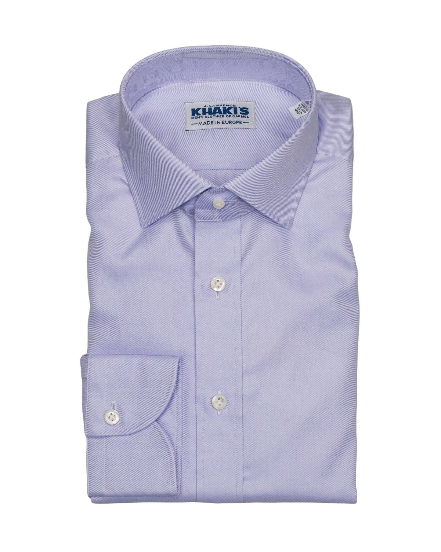 khakis brand lavender twill dress shirt