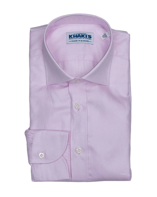 khakis brand pink twill dress shirt