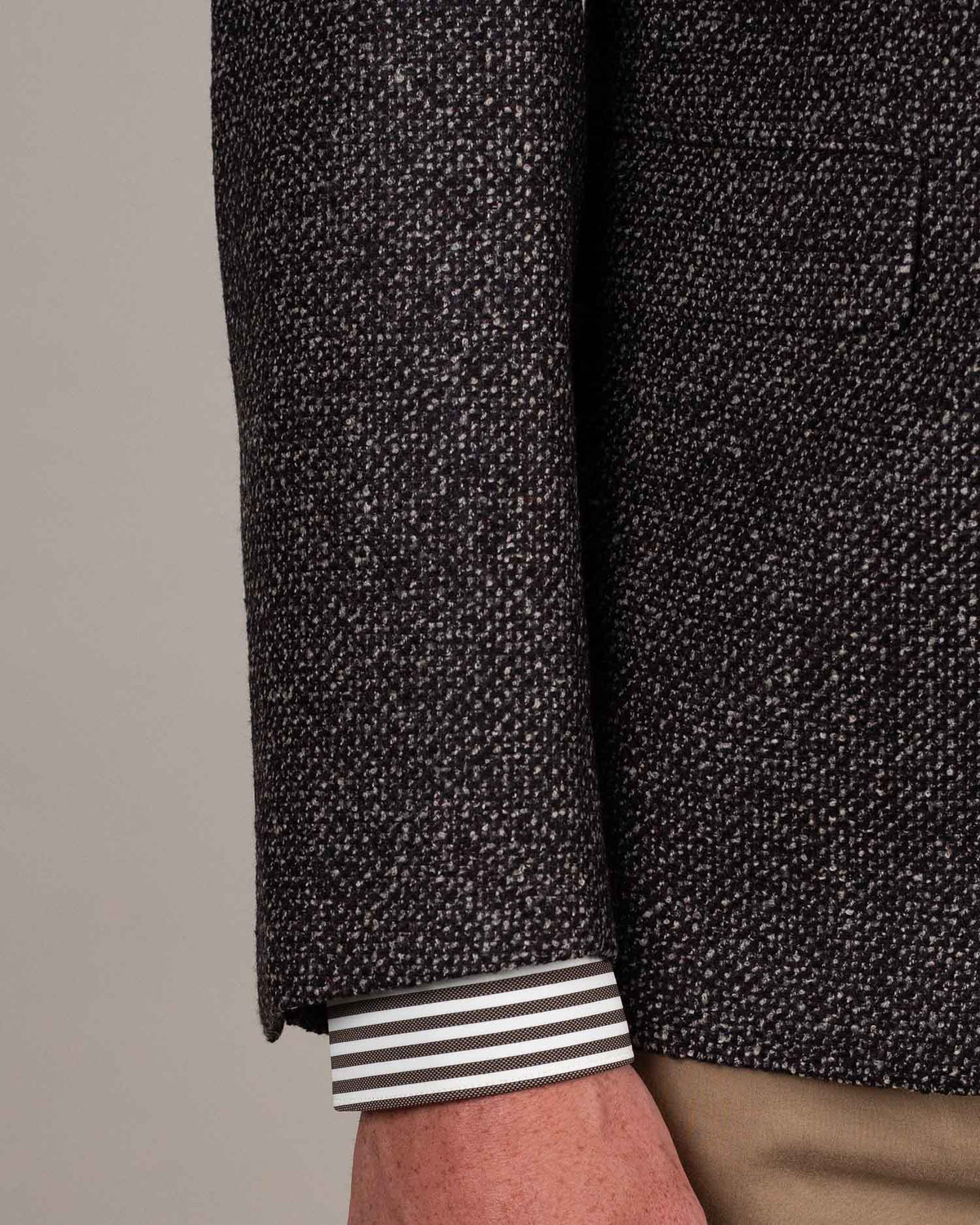 khakis brand brown mixy sport coat