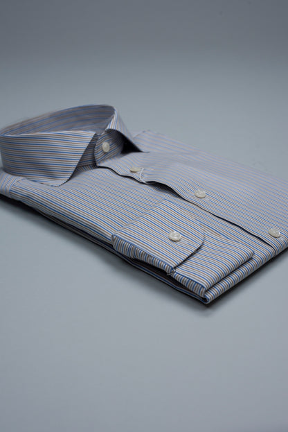 eton multi stripe shirt