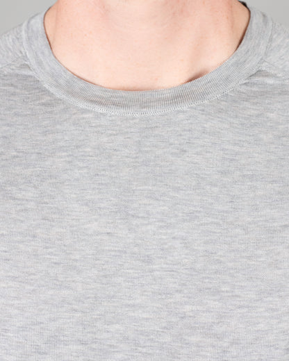 khakis brand silver crew tee