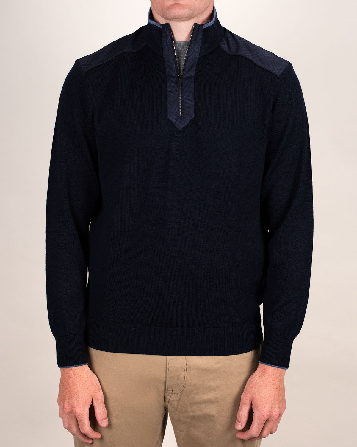 paul and shark zip wool sweater