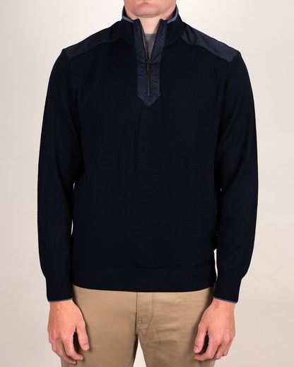 paul and shark zip wool sweater