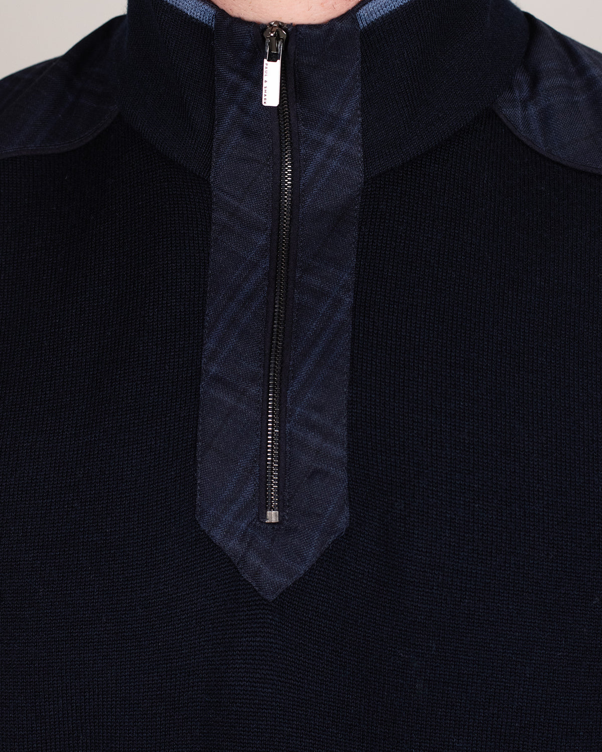paul and shark zip wool sweater