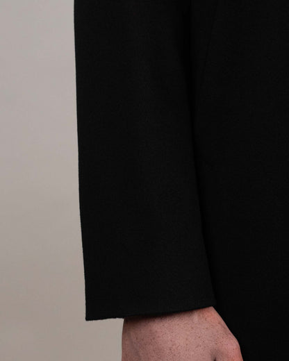 paul and shark black lp cash carcoat