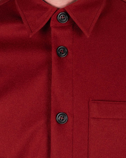 paul and shark brown lp cashmere overshirt