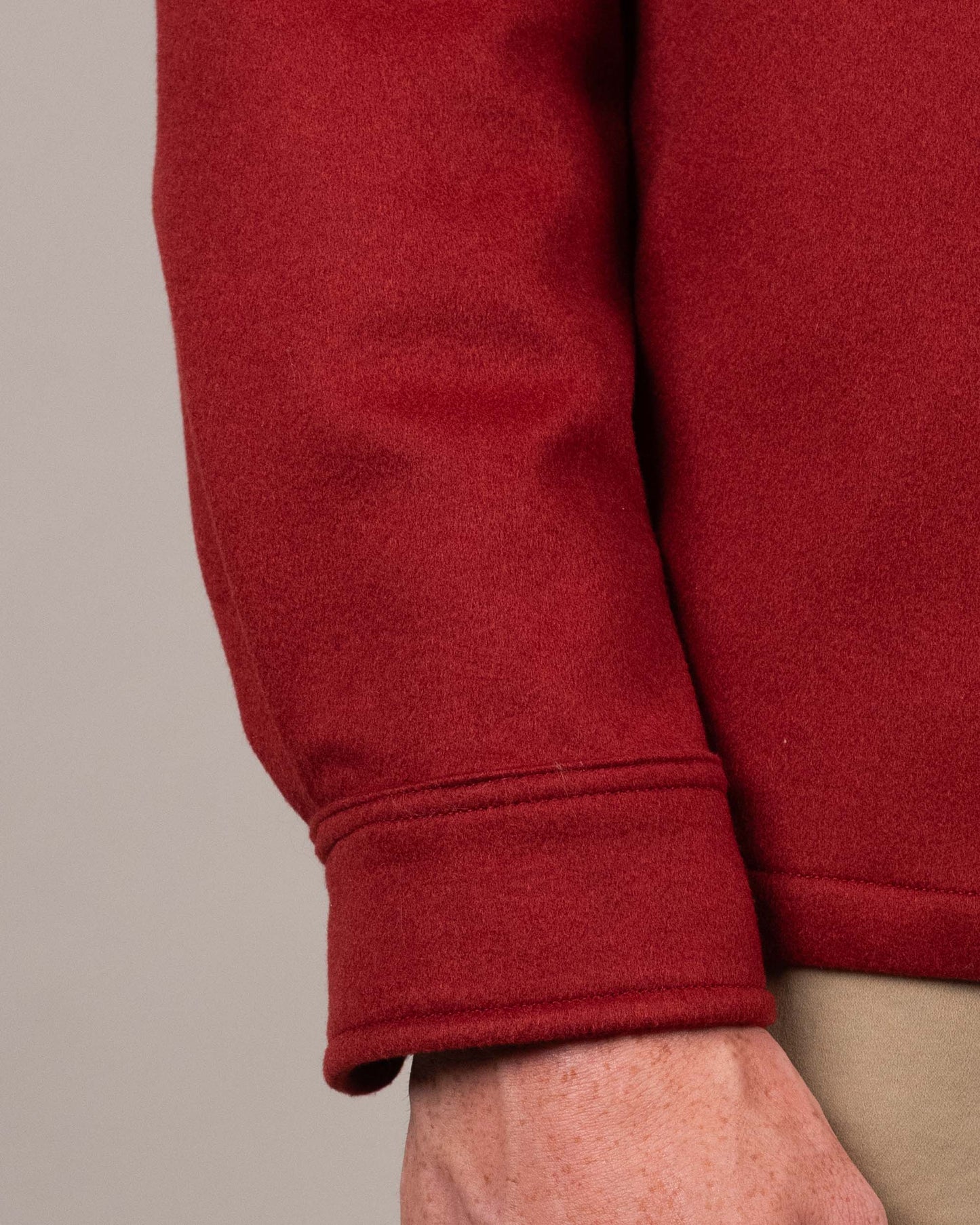 paul and shark brown lp cashmere overshirt