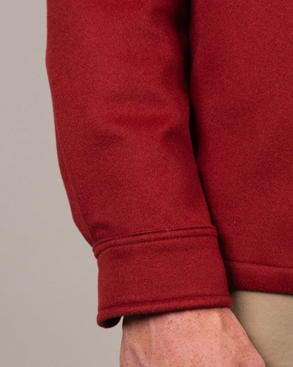 paul and shark brown lp cashmere overshirt