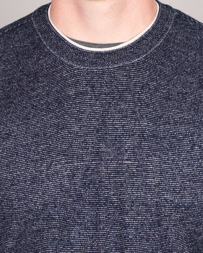 paul and shark wool linen crewneck sweater