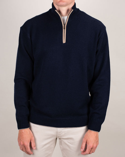 paul and shark cash wool zip sweater