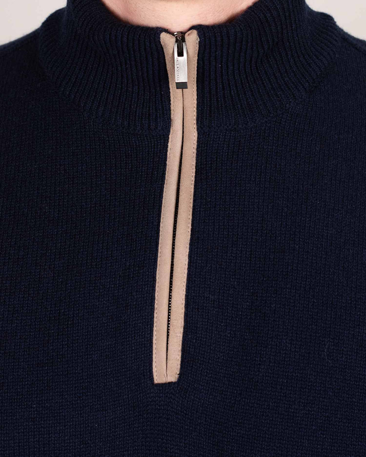 paul and shark cash wool zip sweater