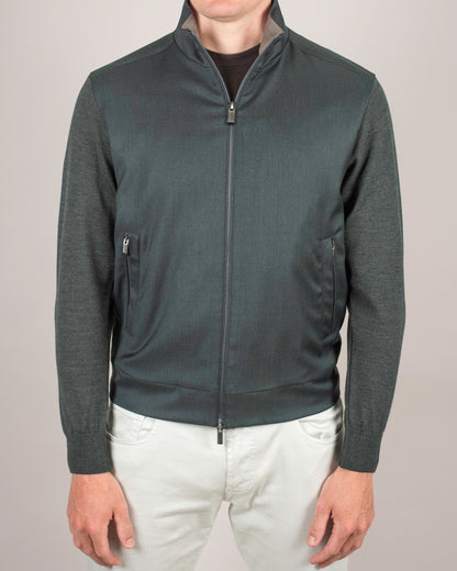 paul and shark hybrid tech blouson jacket
