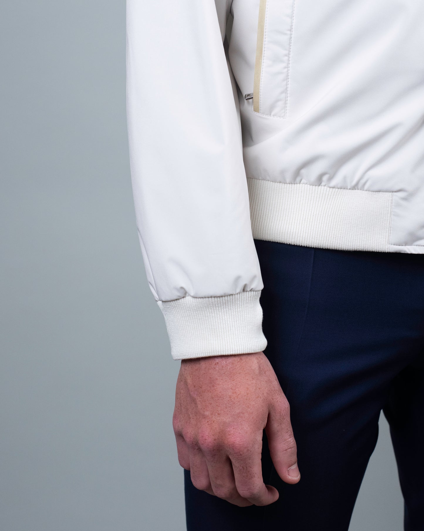 paul and shark cream jacket 16412135 782