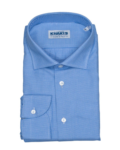 khakis brand blue shirt