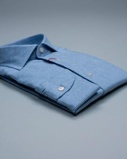 khakis brand blue check shirt