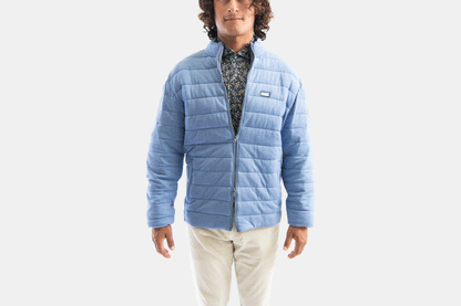 khakis of Carmel - blue woodrow jacket