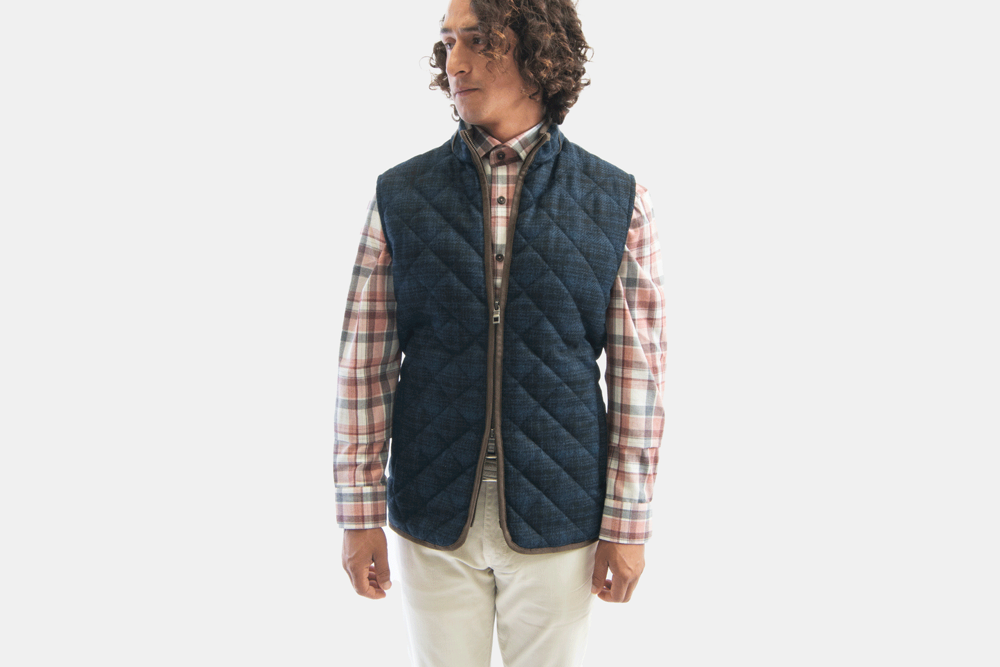 khakis of Carmel - Essex Quilted Wool Travel Vest