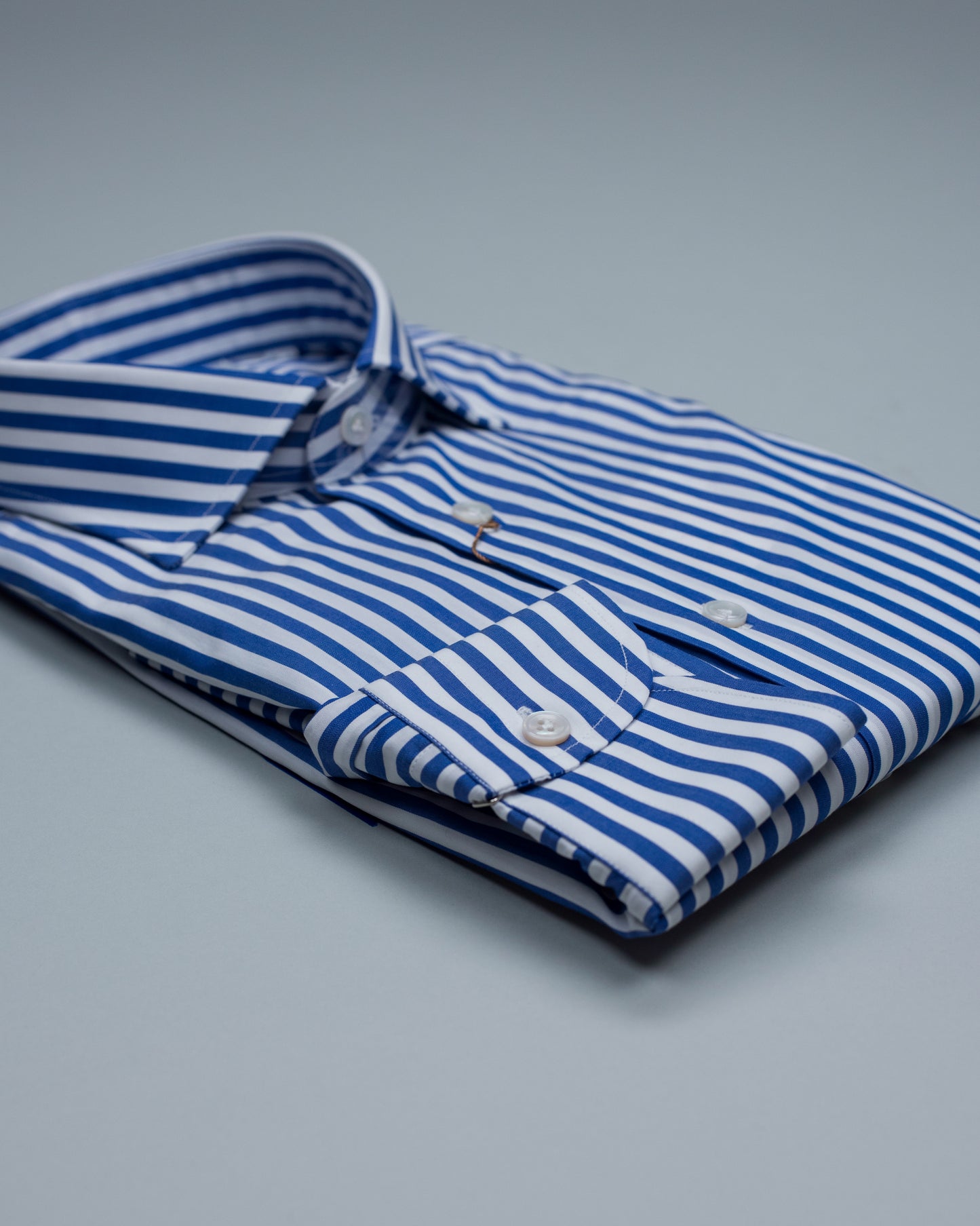khakis brand blue stripe dress shirt