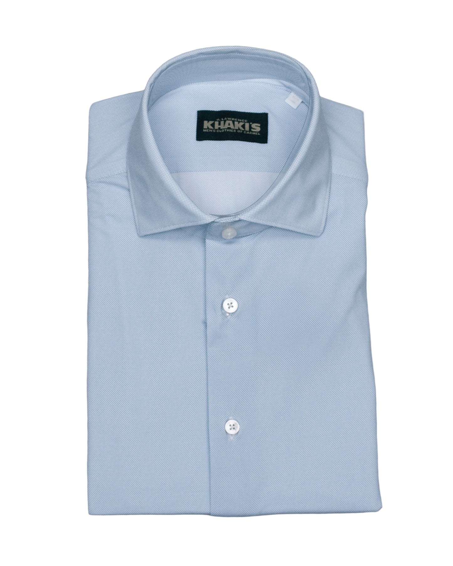 khakis brand blue jersey stripe shirt