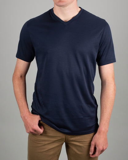 khakis brand georgia vneck tee