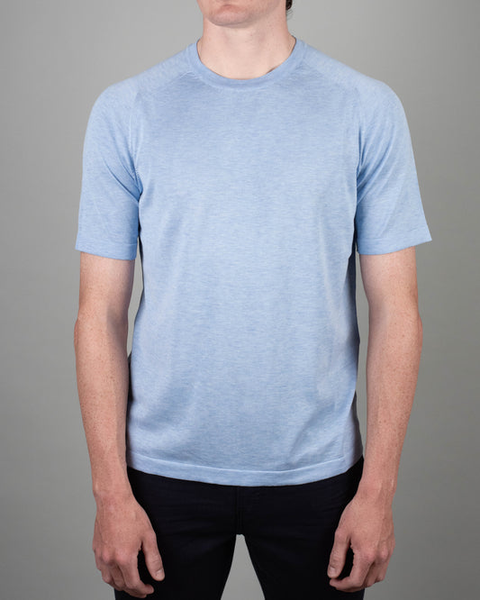 khakis brand raglan crew tee