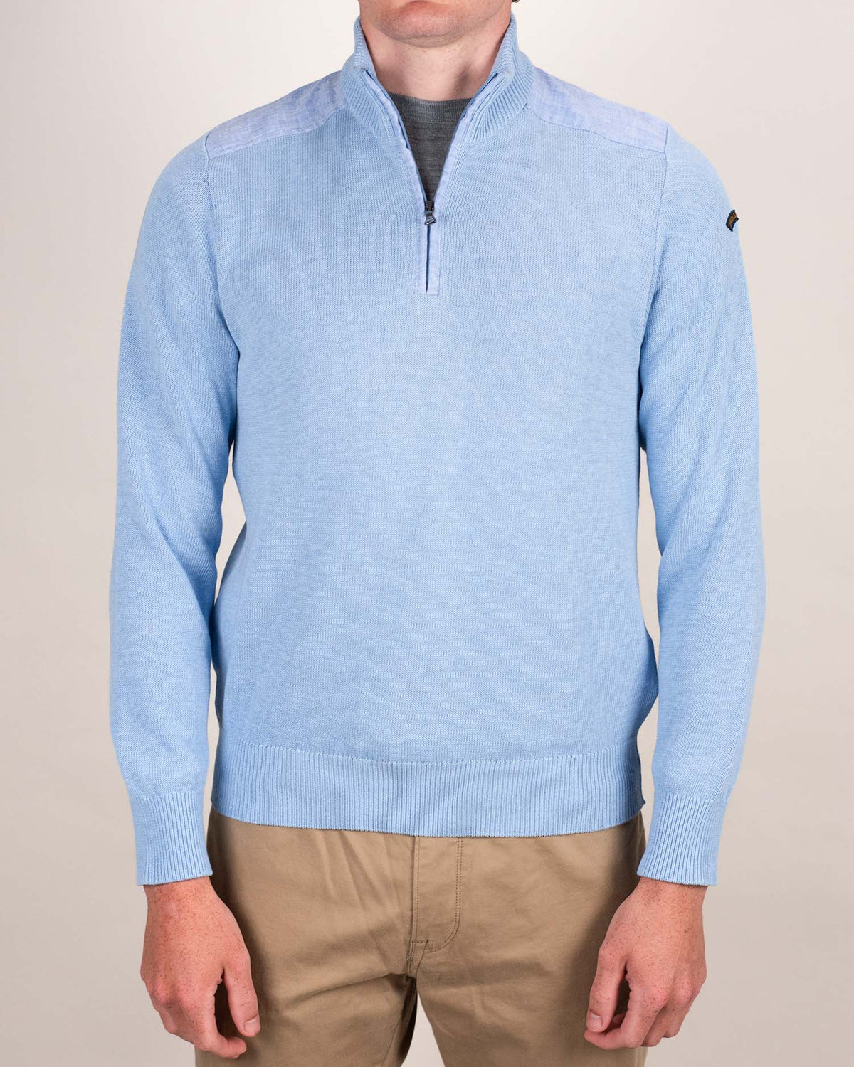 paul and shark fresco cotton zip sweater
