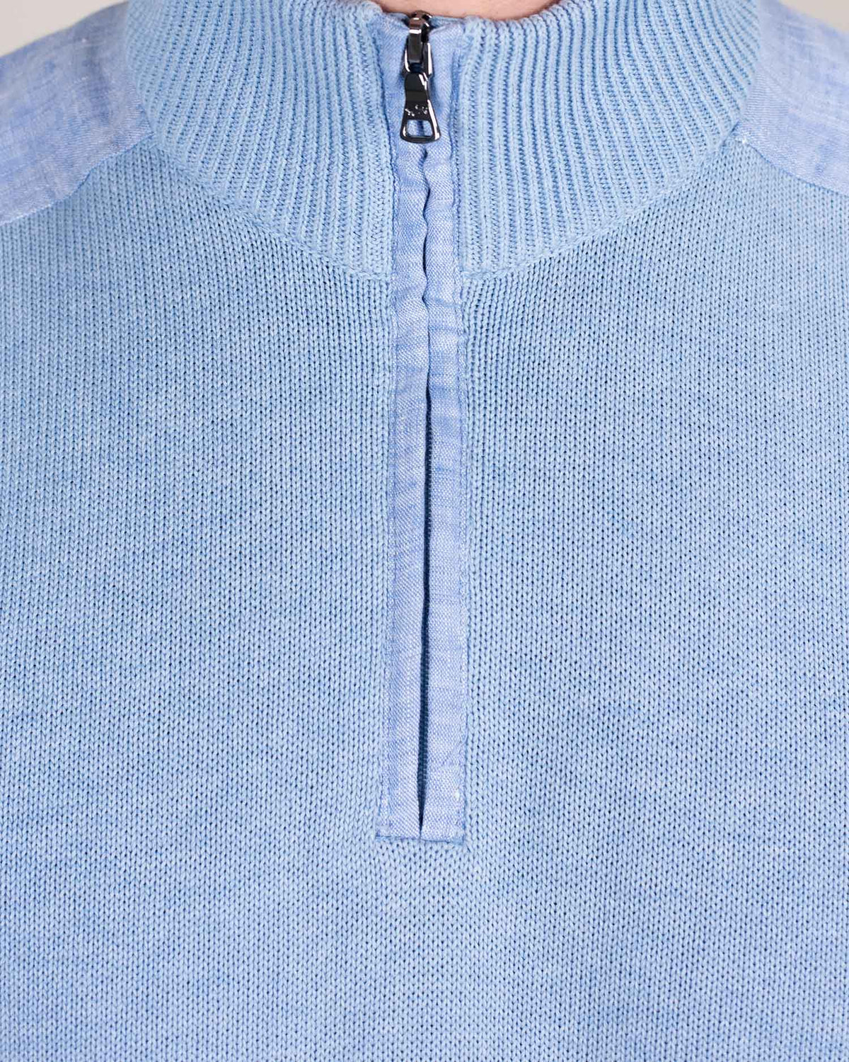 paul and shark fresco cotton zip sweater