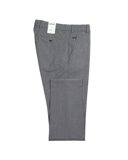 meyer grey travel wool pant