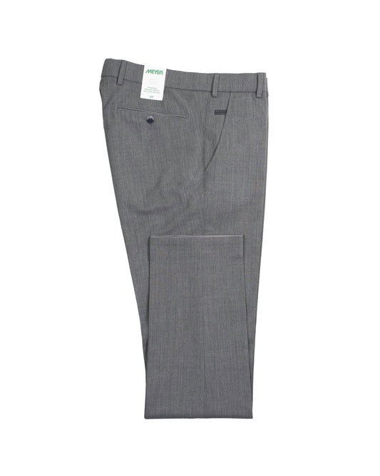 meyer grey travel wool pant