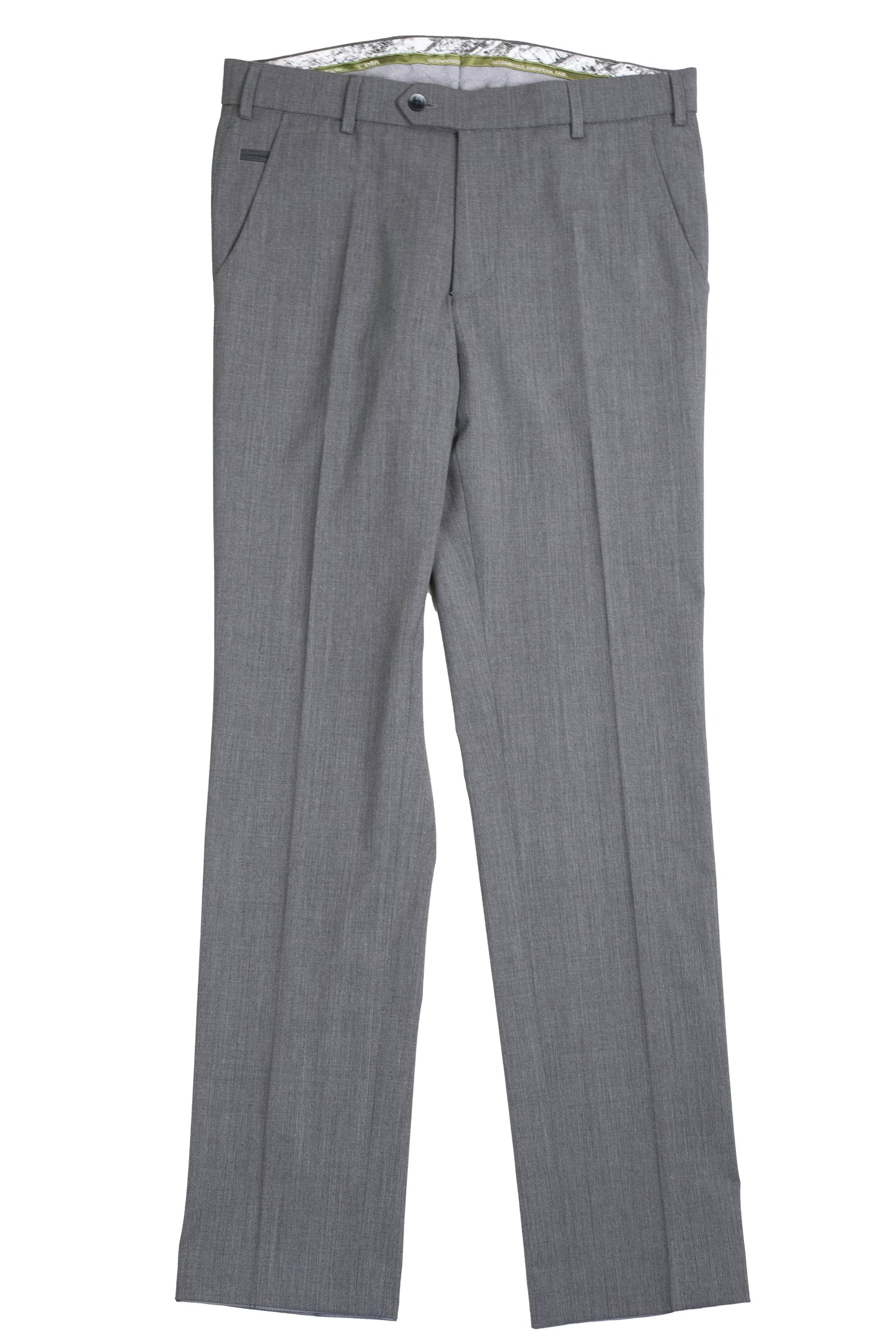 meyer grey travel wool pant