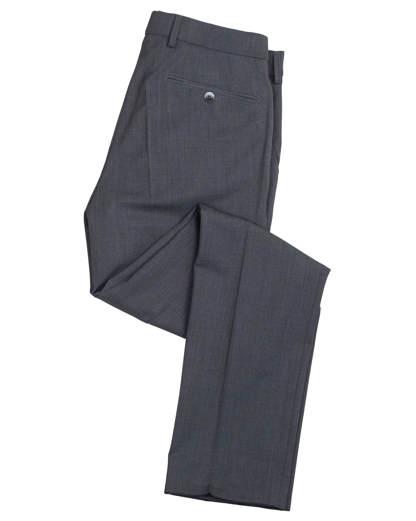 meyer dk grey travel wool pant