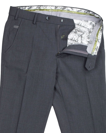 meyer dk grey travel wool pant