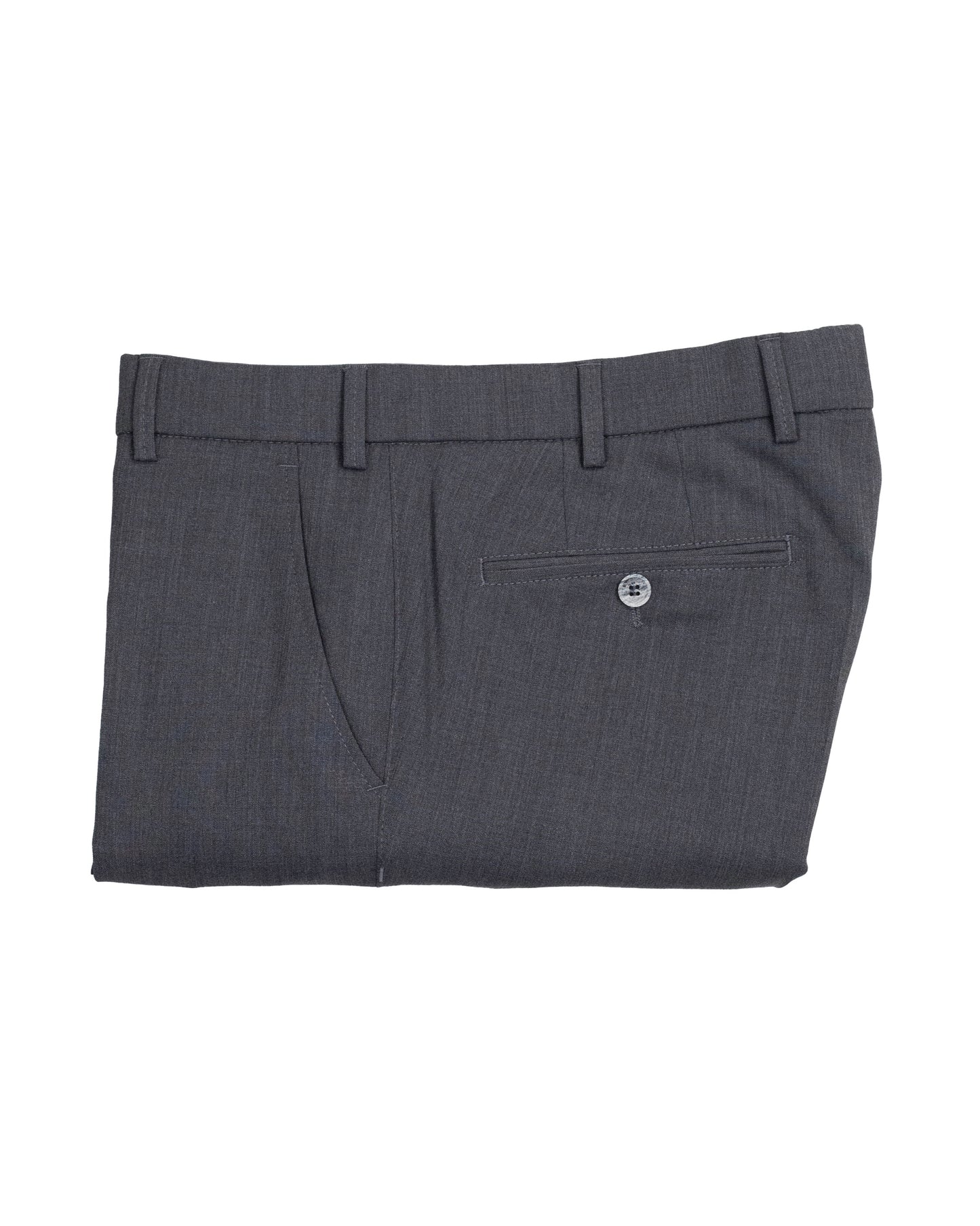 meyer dk grey travel wool pant