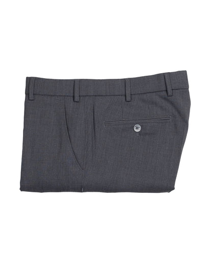 meyer dk grey travel wool pant