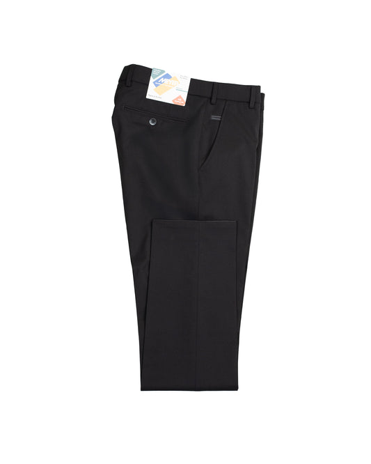 meyer charcoal travel wool pant