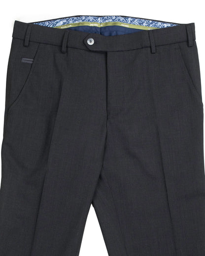 meyer charcoal travel wool pant