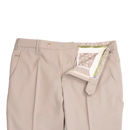 meyer khaki travel wool pant