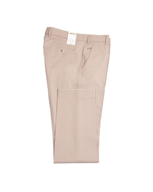meyer khaki travel wool pant