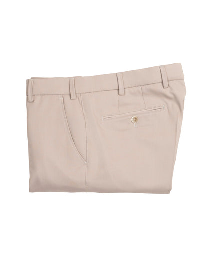 meyer khaki travel wool pant