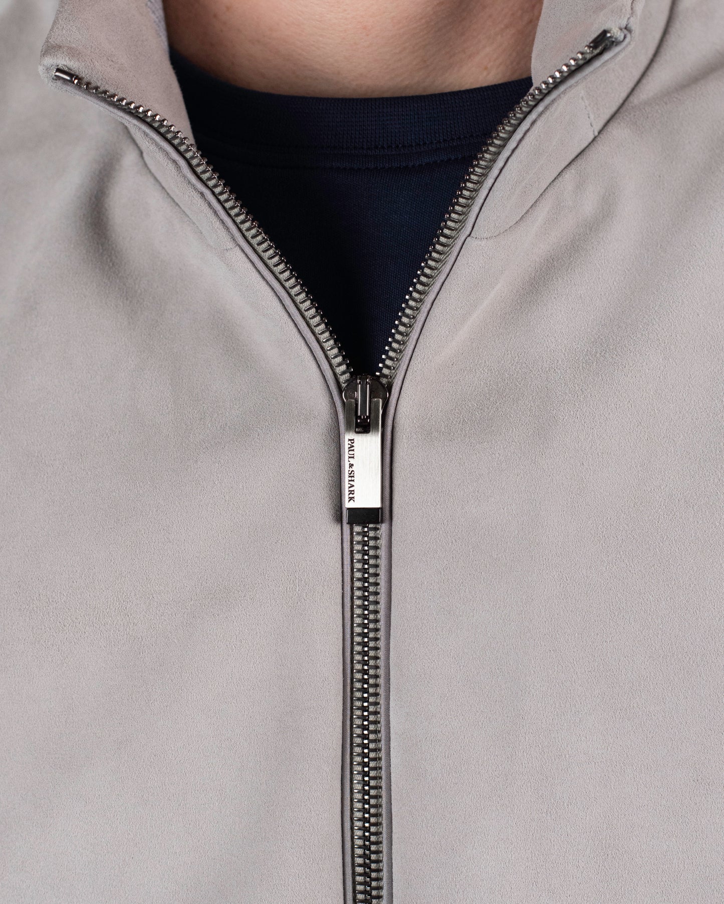 paul and shark silk cotton hybrid jacket