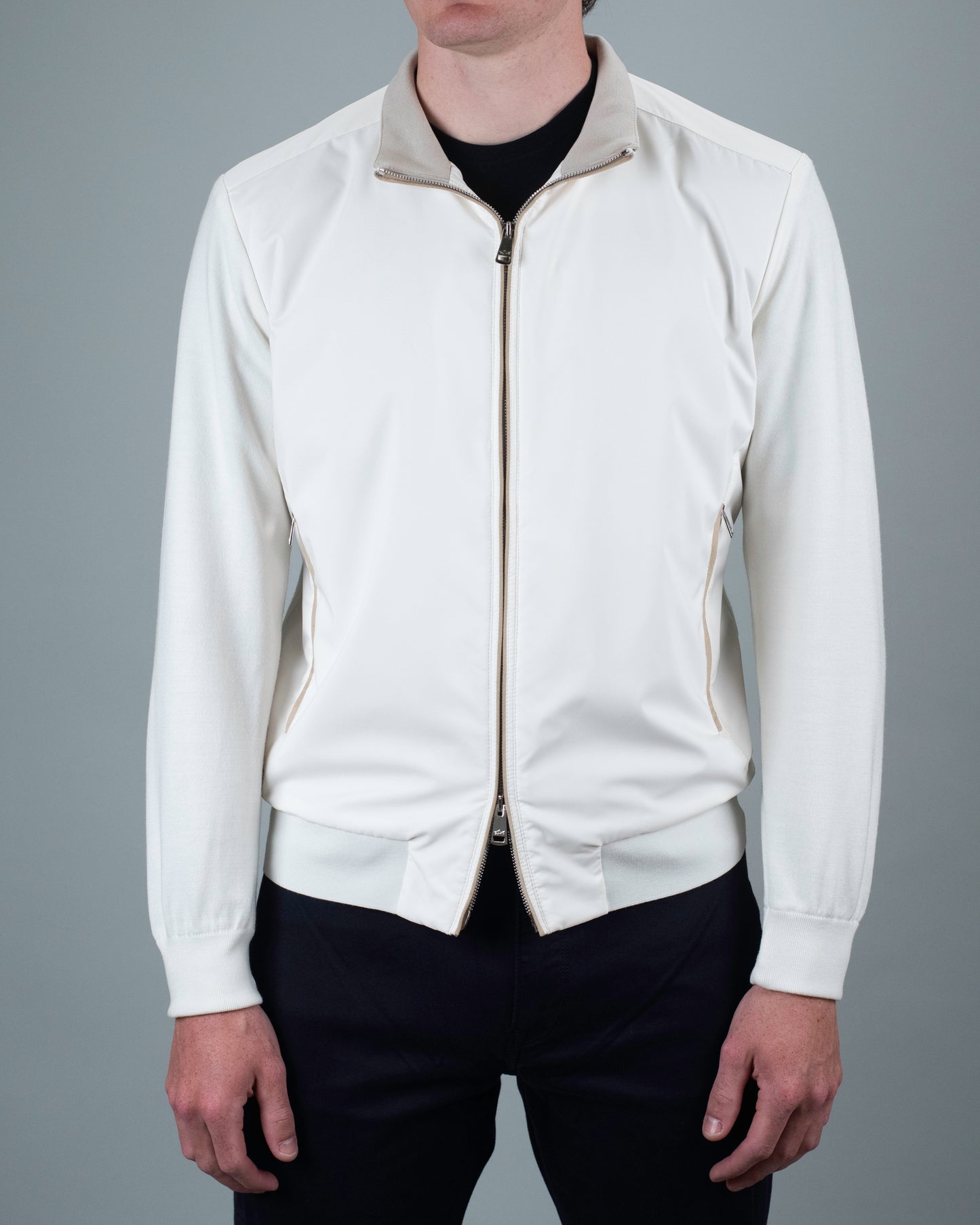 paul and shark oyster wool hybrid jacket