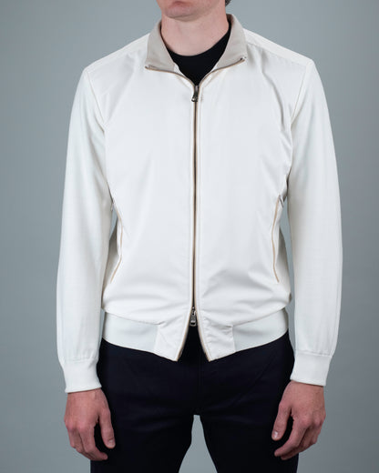 paul and shark oyster wool hybrid jacket