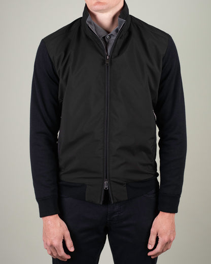 paul and shark oyster wool hybrid jacket