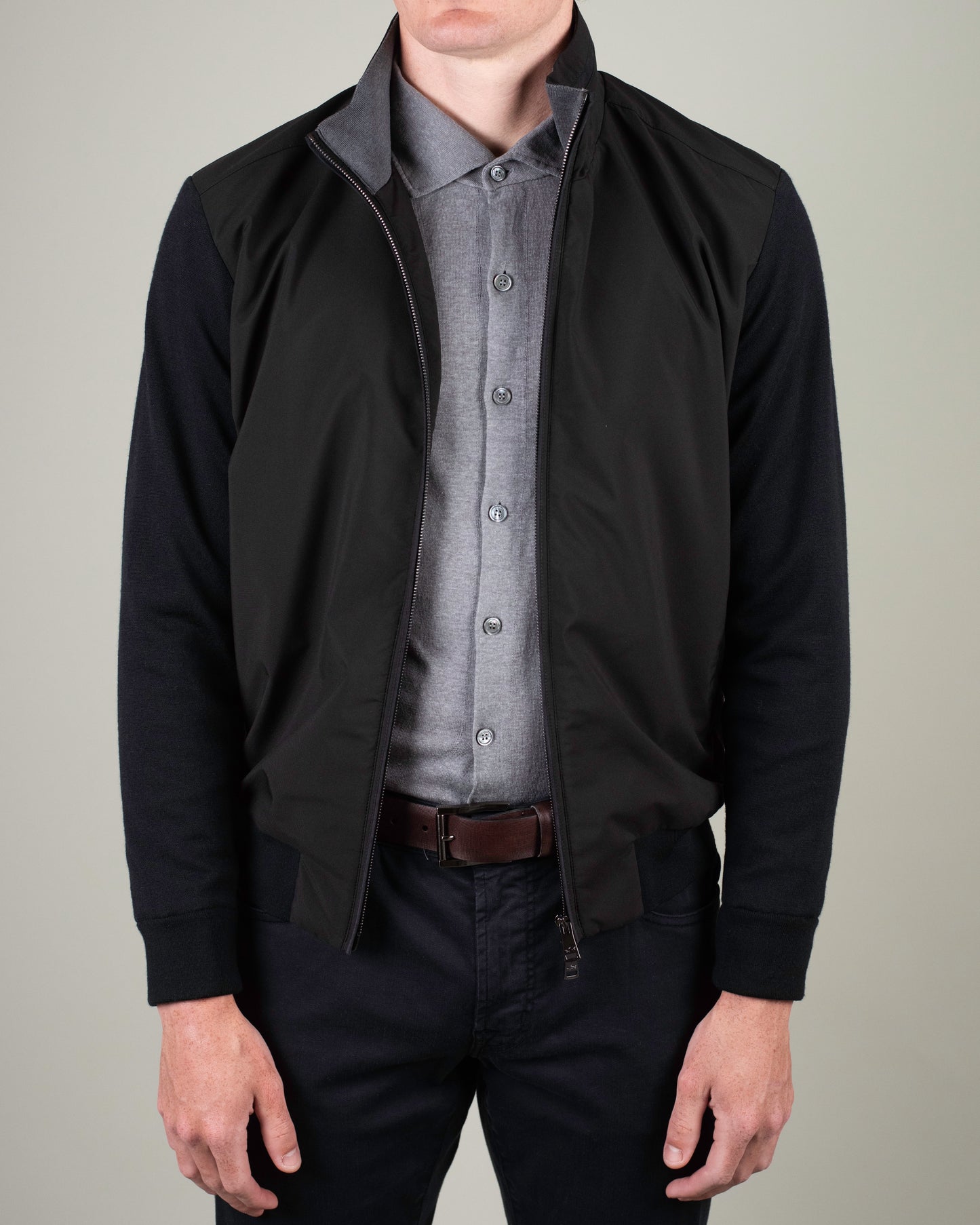 paul and shark oyster wool hybrid jacket